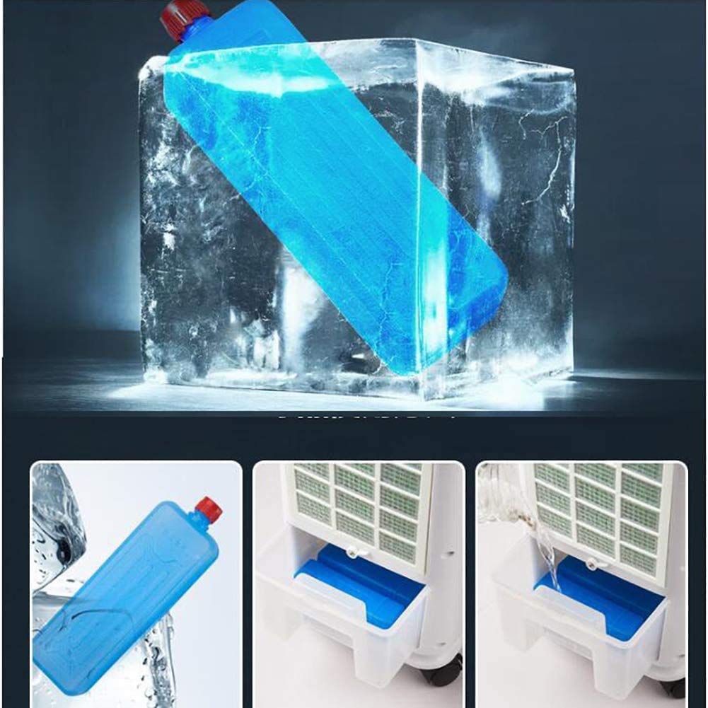 Raffrescatore d'Aria per casa e Ufficio, raffrescatori evaporativi, condizionatore d'Aria Mobile, raffrescatore d'Aria evaporativo Portatile, Telecomando, Ventilatore Silenzioso raffreddato