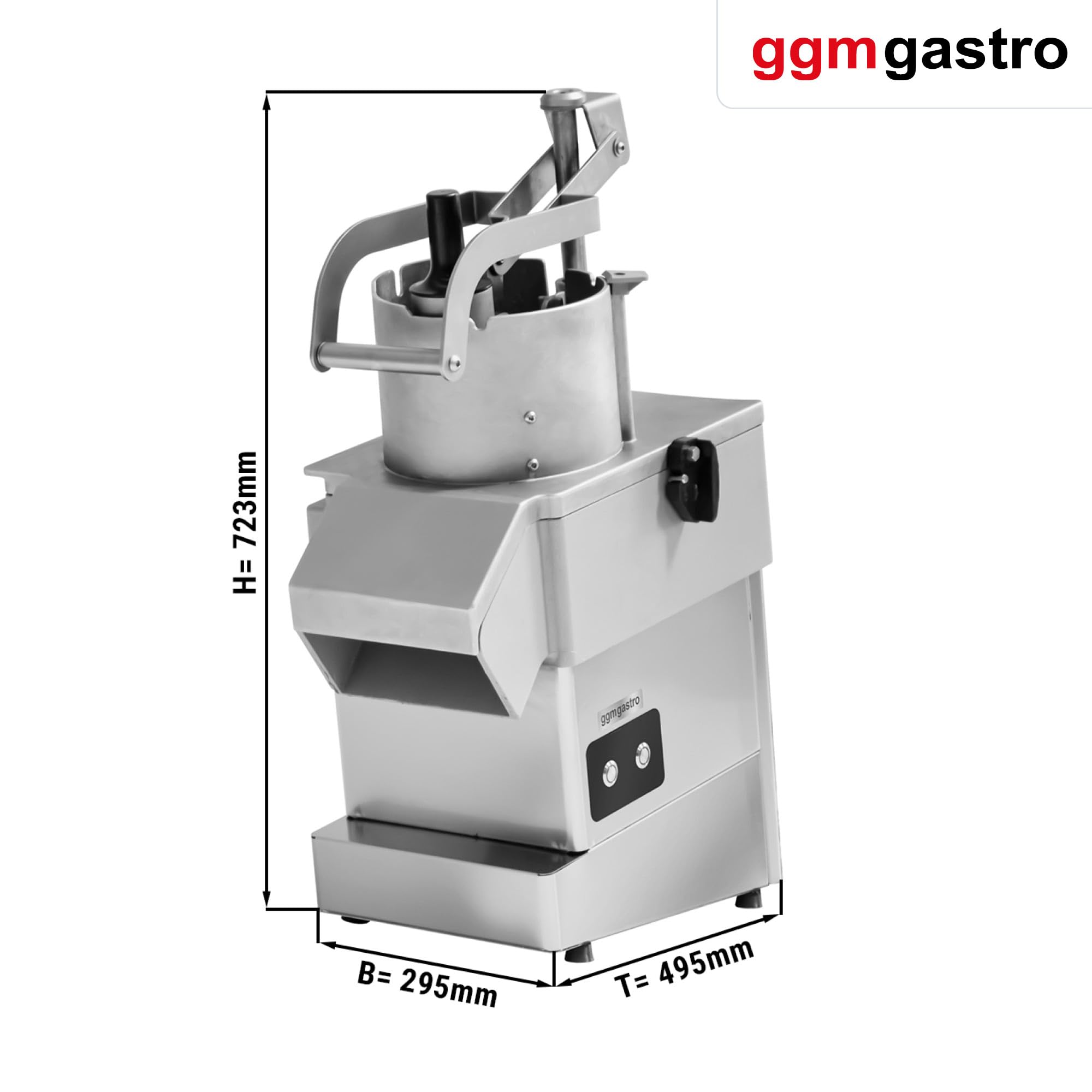 GGM Gastro Gemüseschneider 800 W