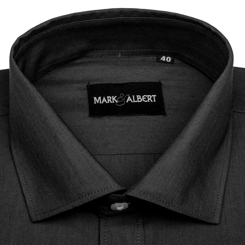 Image of MARK & ALBERT Men's Half Sleeves Regular Shirt