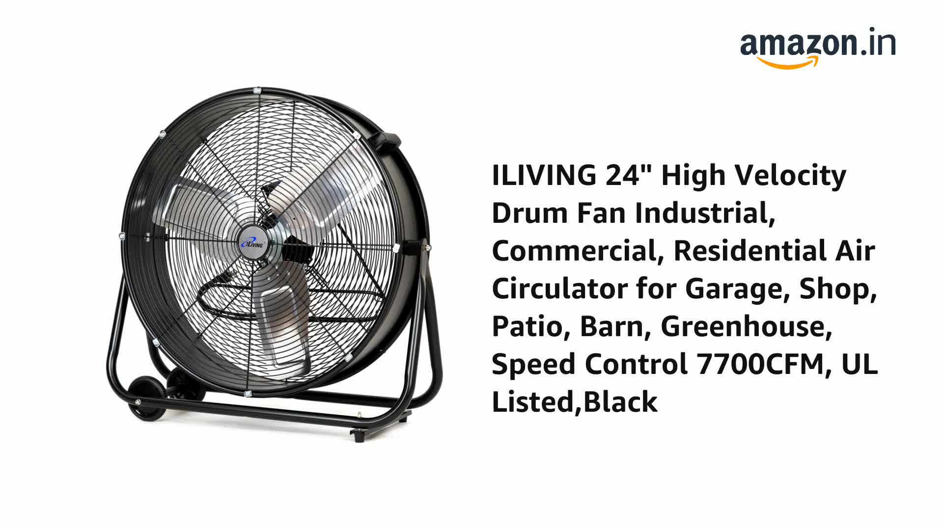 Industrial Fans Heavy Duty Tornado 24