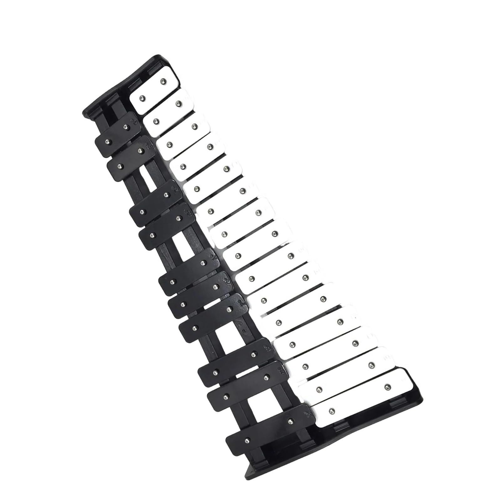 QTRDFGE Glockenspiel For Beginner 25 Note Black And White Glockenspiel Xylophone Percussion Instrument For Beginners