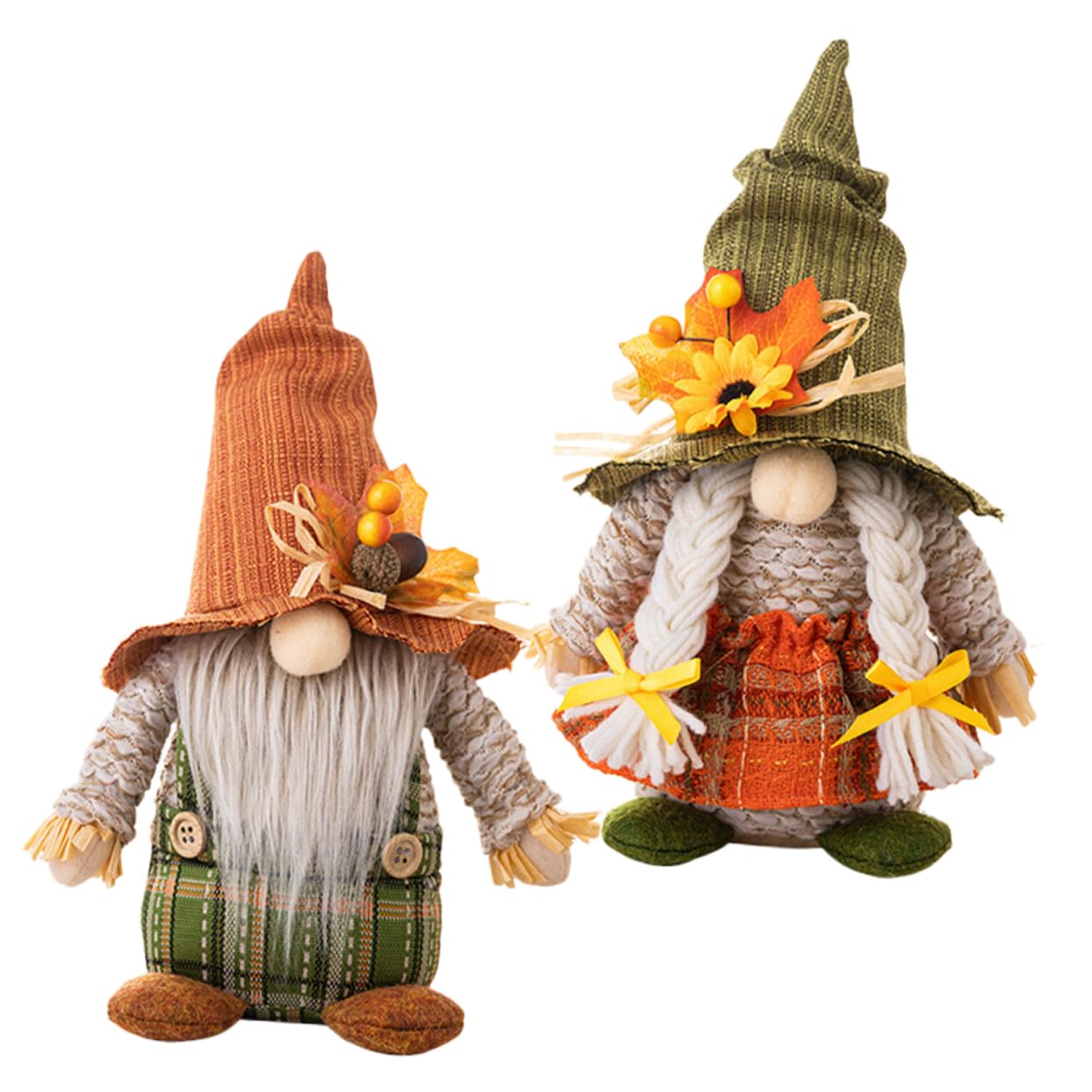 VBESTLIFE Poupée Gnome En Peluche Peluche Nain Poupée Sans Visage Rond