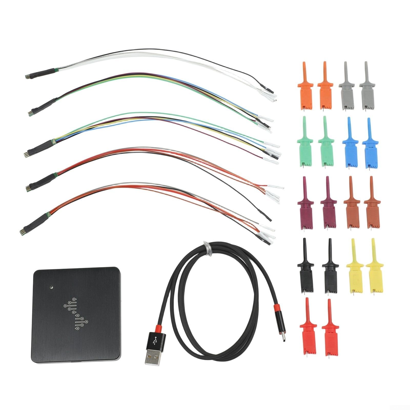 Logic Analyzer 16CH 24MHz Digital Signal Tester für PC Mac Linux mit Open for Source Software