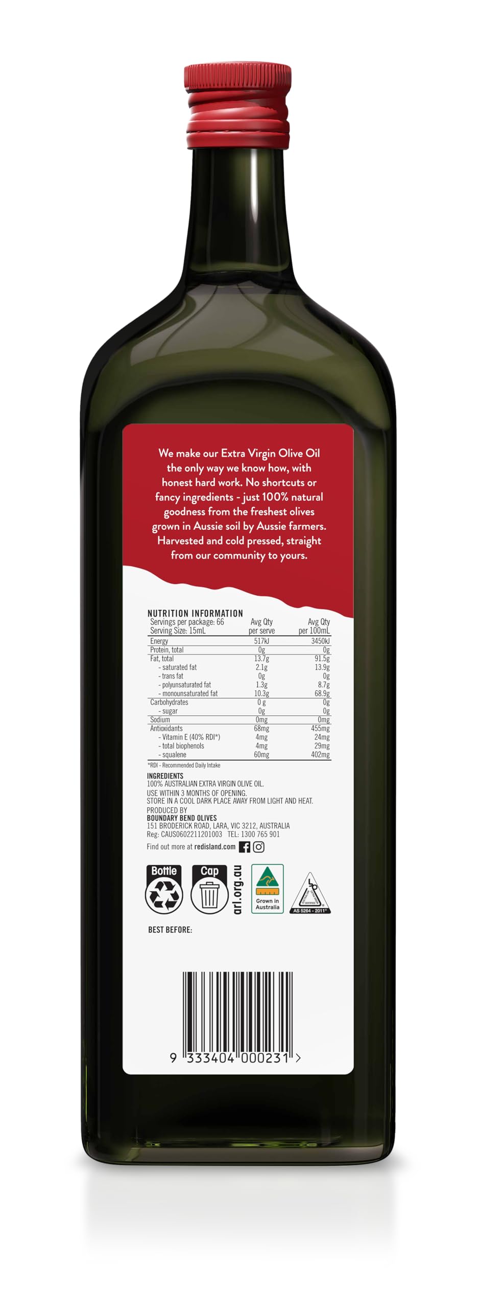 Extra virgin olive oil