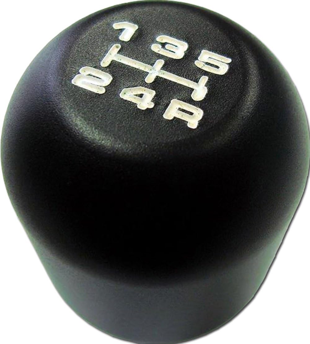 VMS RACING 12x1.25mm Threaded 5 Speed Type R Type S Shift knob in Black Billet Aluminum (No Adapters – Threaded) m12x1.25 Short Throw Manual Transmission Gear Shifter Selector Compatible with Toyota