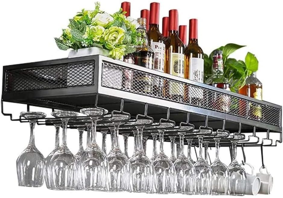 10231 ホーム＆キッチン 壁に取り付けられた金属製のワインラック | ワイン