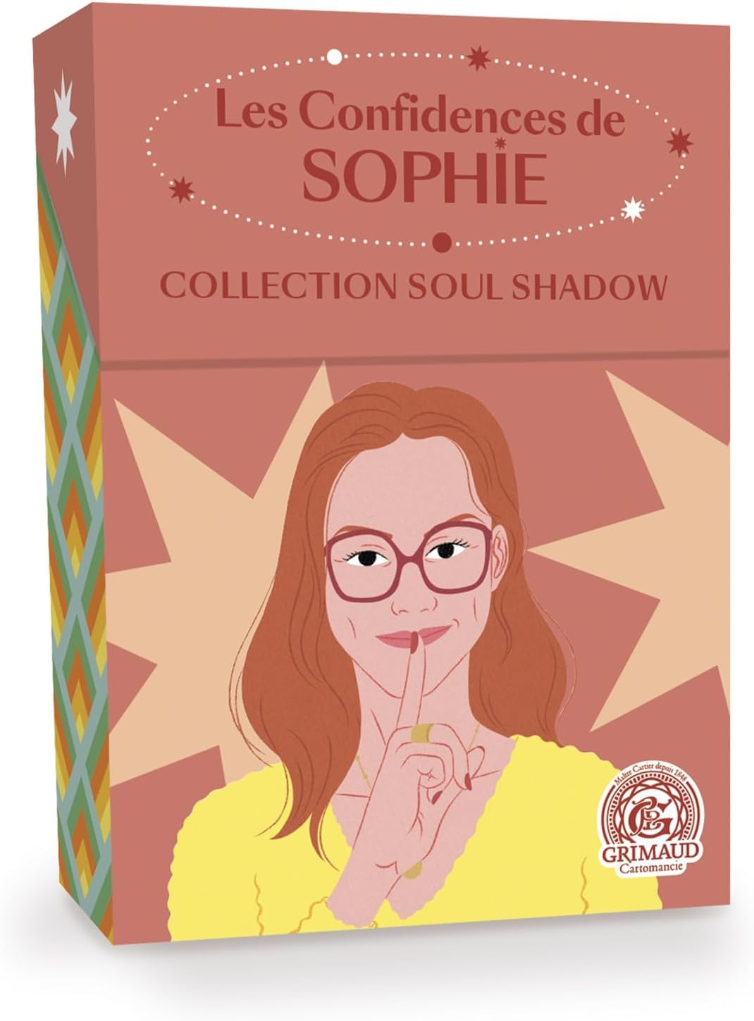 Grimaud Les Confidences de Sophie Soul Shadow 2 Cartomancy Collection - Made in France, Yellow
