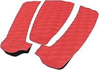 Vista 3 de Bolsa de protección para tabla de surf, 3 piezas, almohadilla de tracción para tabla de surf, almohadilla de cola de EVA, para Funboard Fish