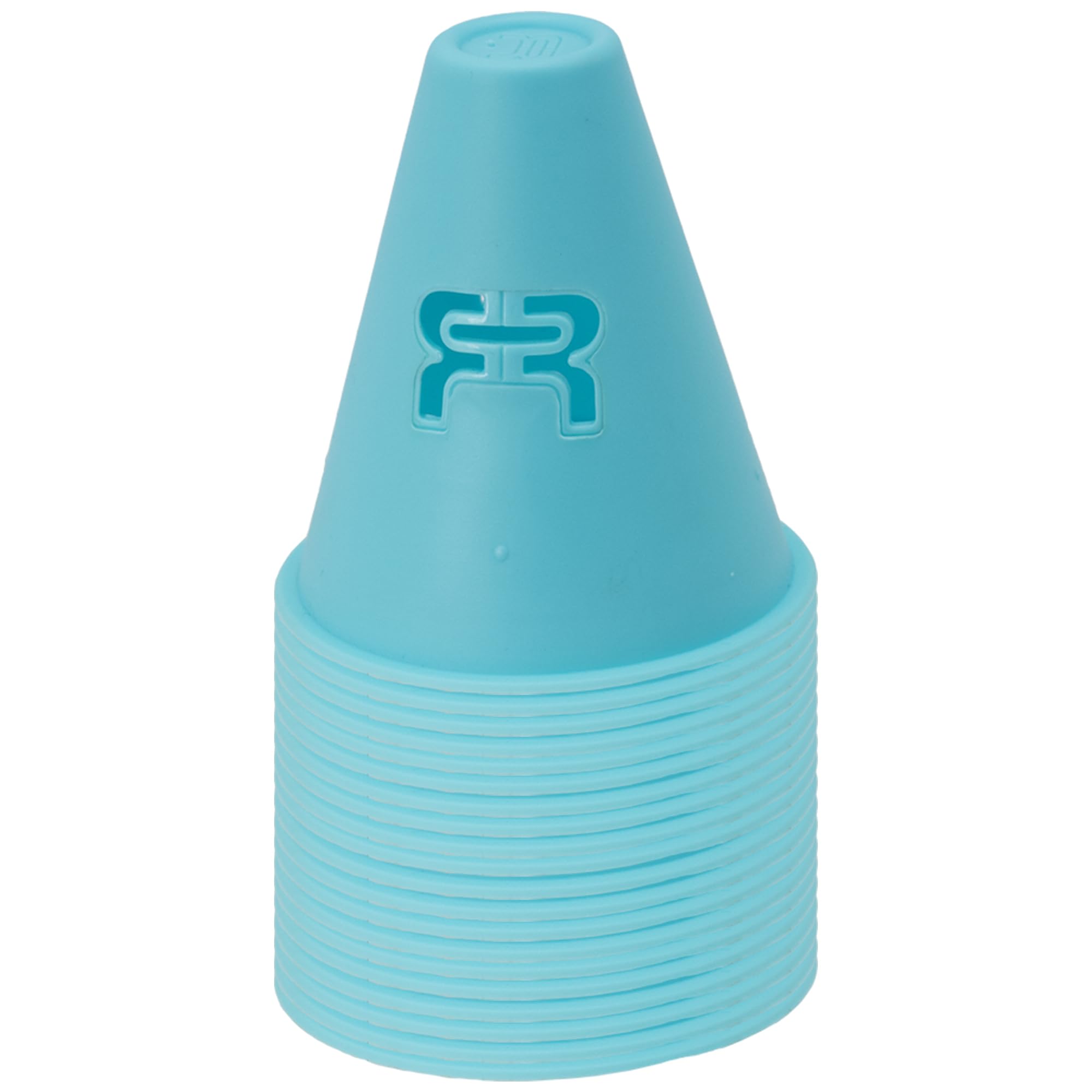 FR Skates FreeStyle Slalom Skate Cones (Pack of 20) (Light Blue)
