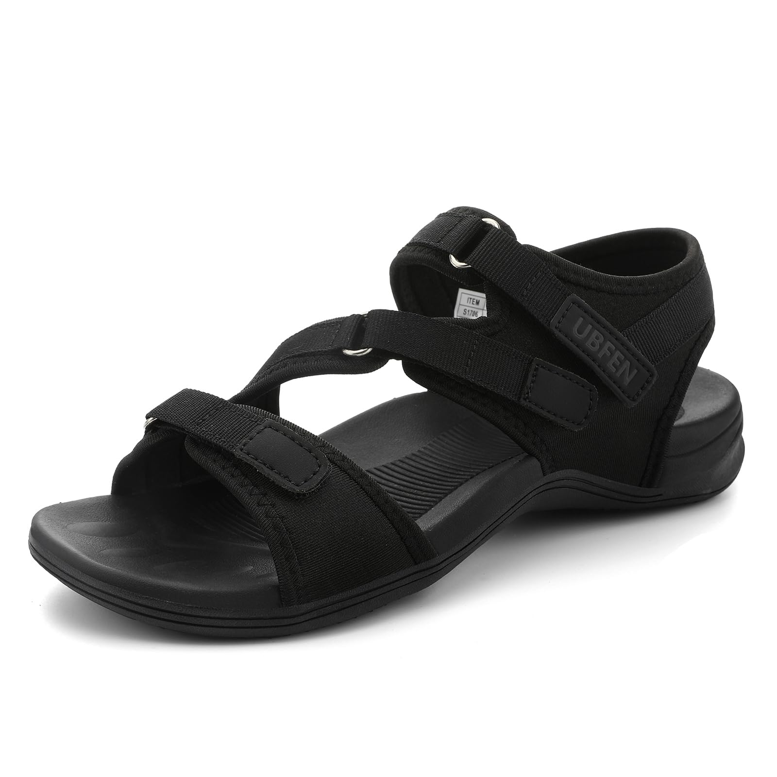UBFEN Womens Hiking Sandals Three Adjustable Straps