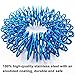 FRIMOONY Spiky Sensory Rings for Fingers Massage, Stress Relief, 15 Pieces, 5 Colors