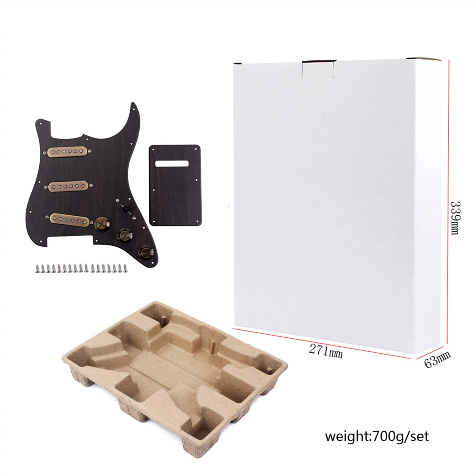 Battipenna Per Stratocaster USA Con Pickup Alnico V Precablato – Suono Vintage, Pronto All'uso