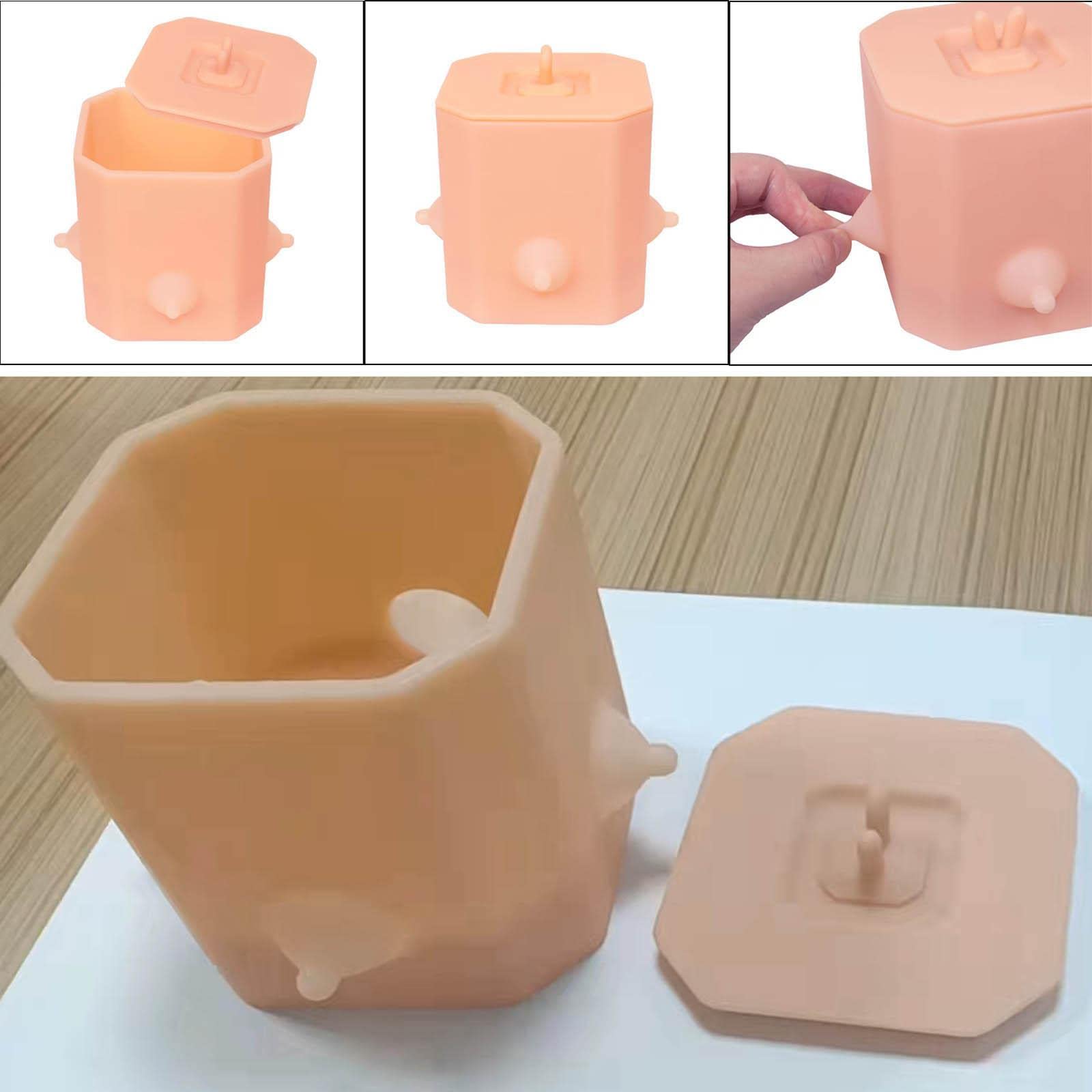 Mangeoire à lait en silicone pour chaton et chiot - 4 tétons - N° 4