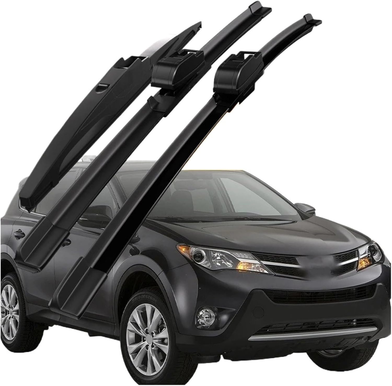 Car Windshield Wipers For Toyota For Rav4 For Xa40 2013-2018 Front Rear Windshield Wiper Blades Windscreen Wipers Accessories Wipers Set