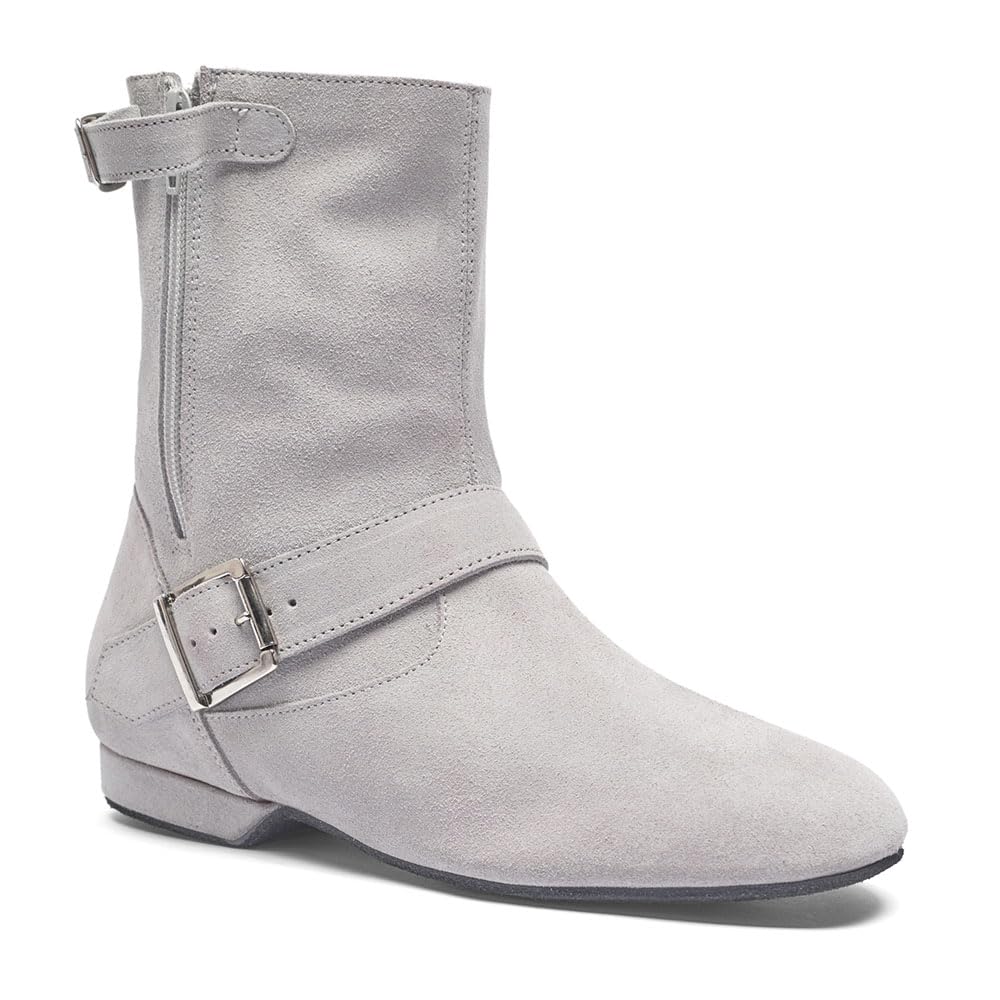 Rumpf 8855 West Coast Swing Tanz Stiefel Stieflette Schnalle niedrig