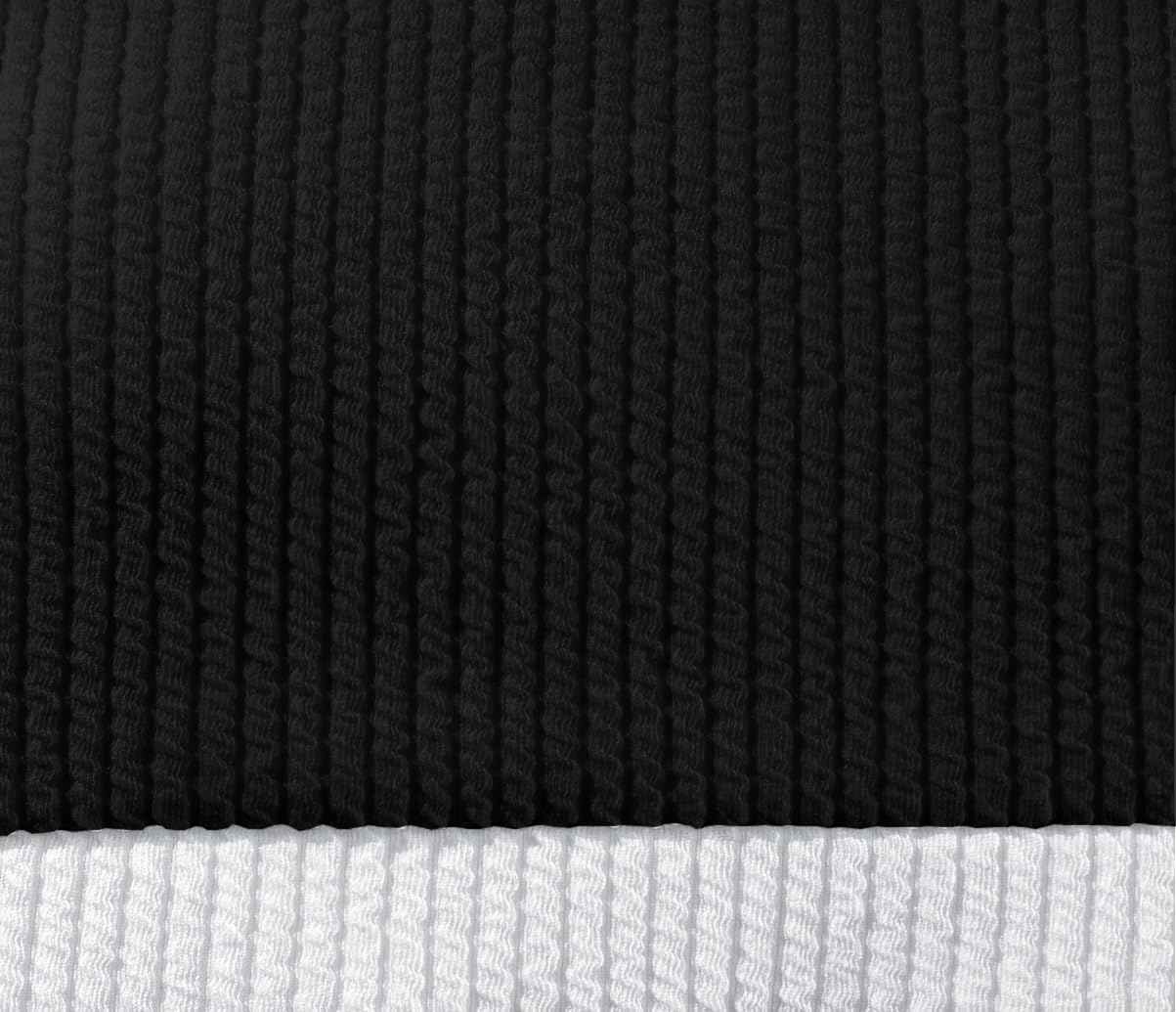 Lilosy High Waisted Tummy Control Ribbed Bikini Crop Top Brazilian Swimsuit Set 2 Piece - Image 5