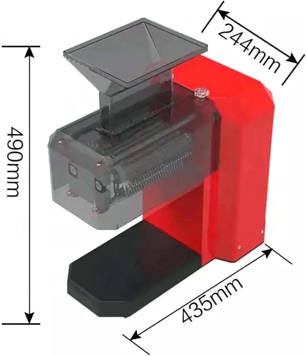 220V Electric Meat Tenderizer, Heavy Duty Stainless Steel Kitchen Tool for Quick Cutting of Beef, Chicken, Pork,Quickly Tenderizes a Variety of Meats