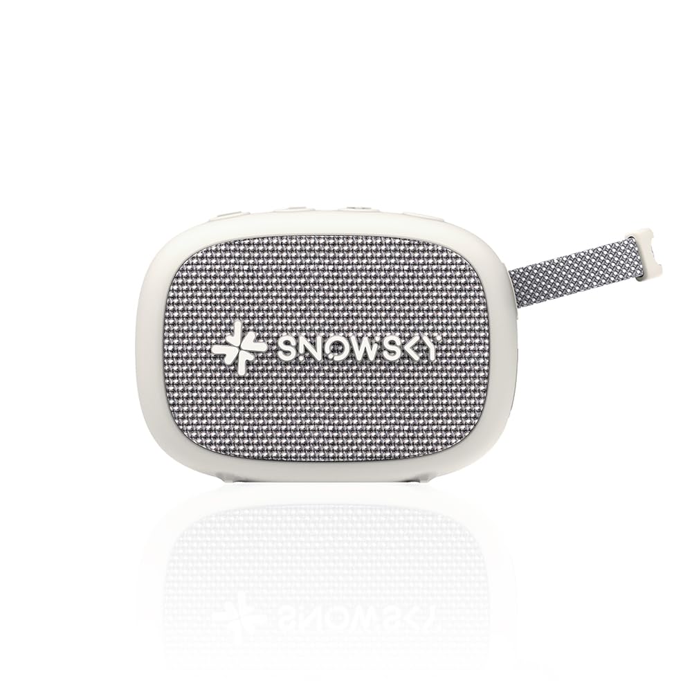 FiiO/Snowsky Anywhere Portable Bluetooth Speaker withIPX6 Waterproof, 21H Playtime, Wireless Stereo Pairing, HiFi Sound, Bluetooth 5.4, Bassup for