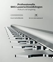 KIESBOHR CSL401 Akumulátoros Sövényvágó 41cm Makita 18V Kompatibilis 3