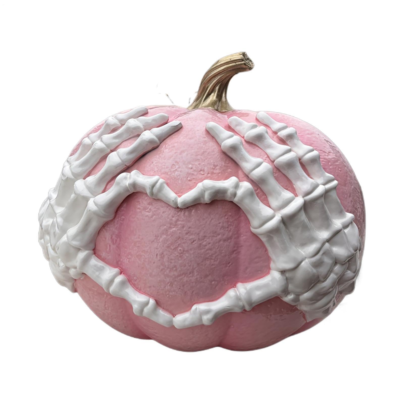 Generisch Künstliche Kürbisse Zur Ative Halloween Skelett-Kürbis Figur