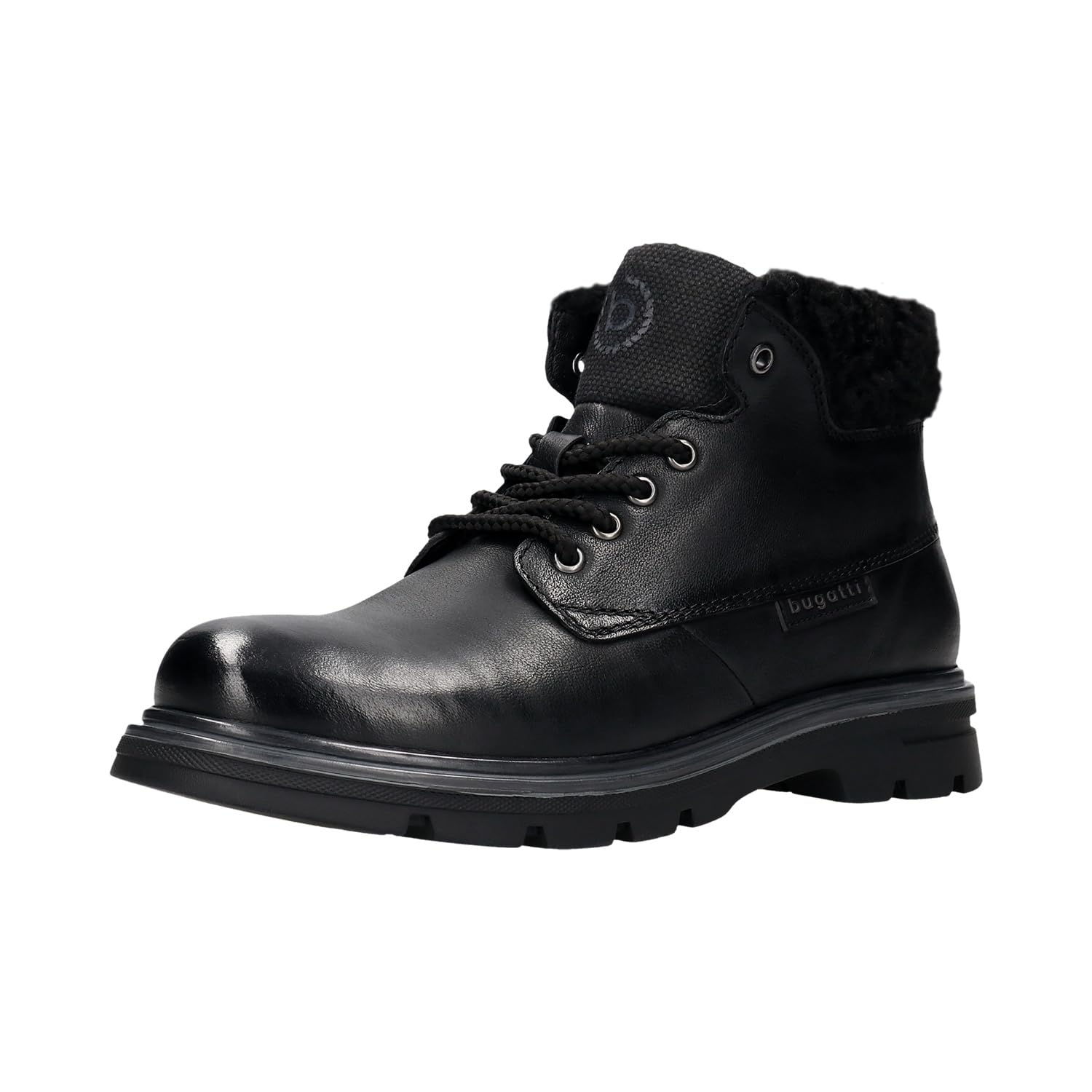 bugatti Men's Boots, 323-AV650, Black, 45, black, 11 UK