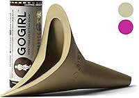 Vista 4 de GoGirl - Caqui - Dispositivo de micción femenina - Baño portátil para mujeres - Ideal para acampar, caminar, actividades al aire libre, viajes y más