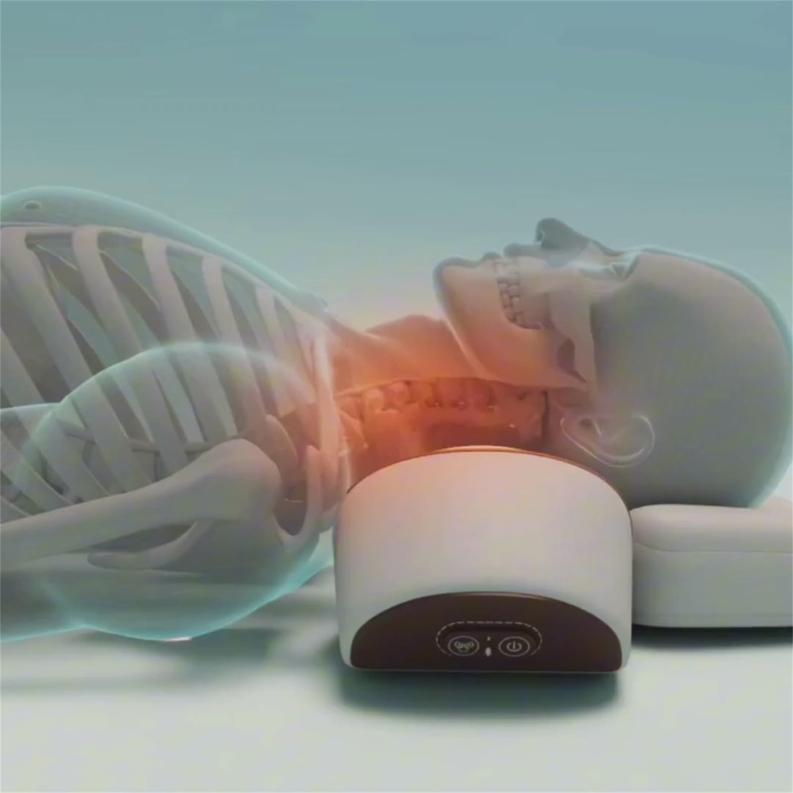 acurion thera kissen 3-in-1 Nackenmassagekissen mit Wärmefunktion, ergonomisch und verstellbar, für maximalen Komfort