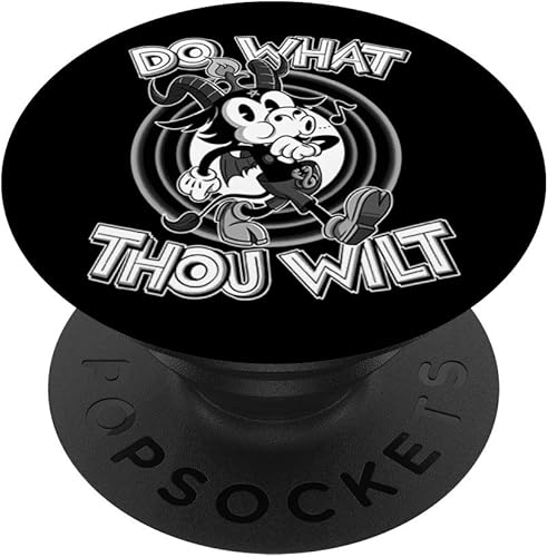 Miniatura 1 de 666 Do What Thou Wilt Satanic Baphomet 30s - Soporte para teléfonos y tabletas