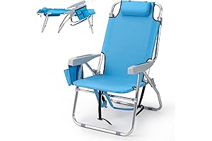 Outvita Backpack Beach Chair, Super High off Ground