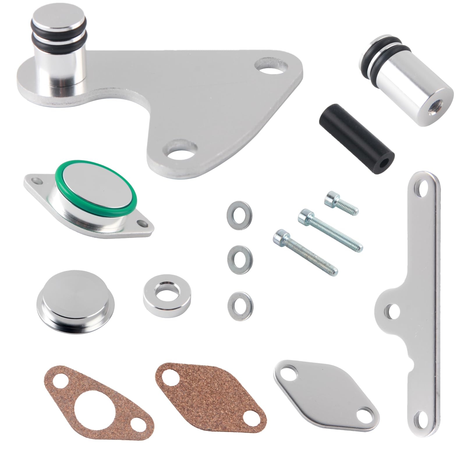 Hugwish Kit Rimozione EGR Per BMW M57N2 3.0D – Serie 3 E46, 5 E60, 7 E65, X3 E83, X5 E53, Sostituisce 1171778999