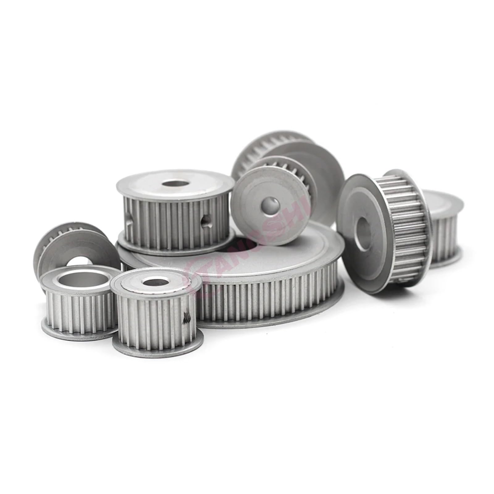 Polea de distribución síncrona HTD 5M de 24 dientes con diámetro interior de 4 mm a 28 mm for correas de 10/15/20/25/30/40 mm de ancho. Polea de distribución de 5M-24 dientes, 5M 24T.(12mm,10mm)
