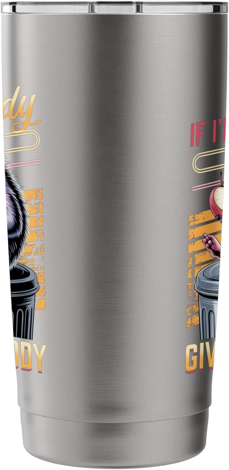 Funny Opossum Stainless Steel Insulated Tumbler - Image 2