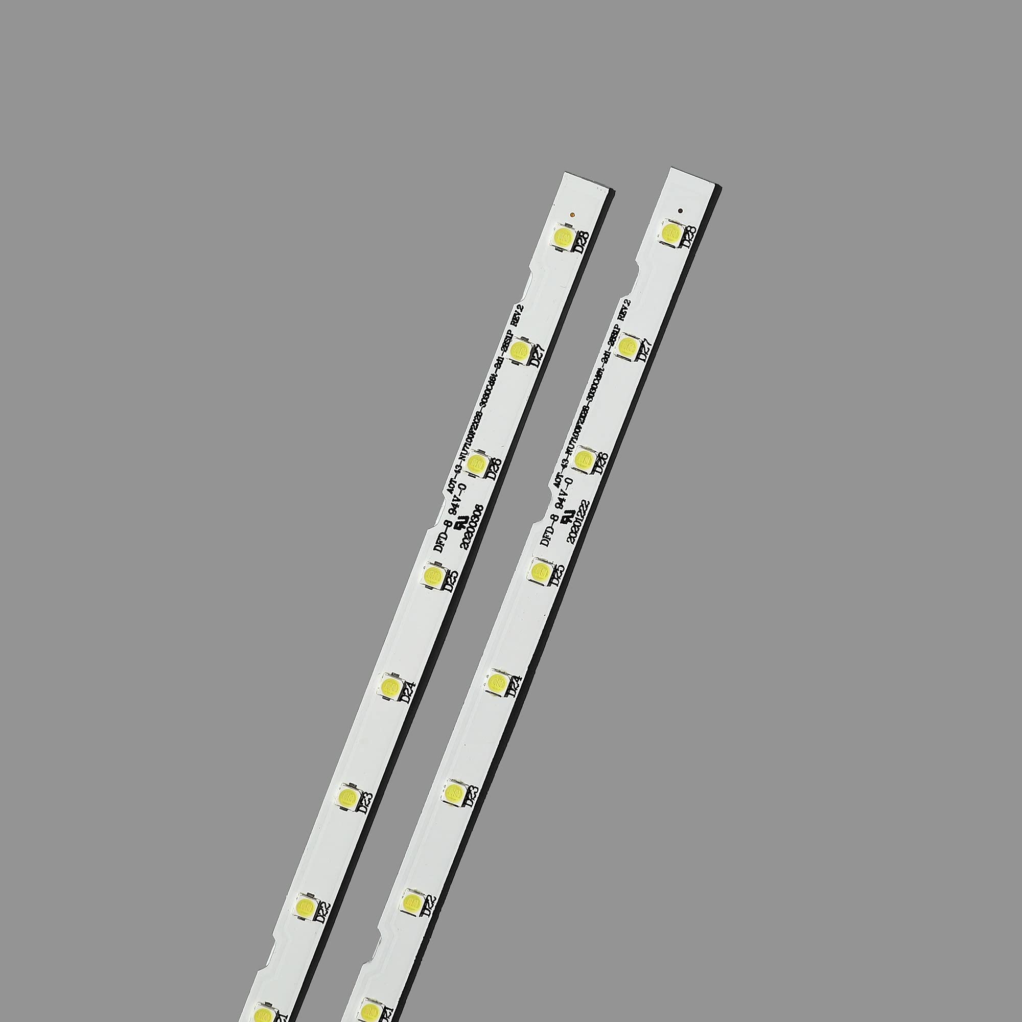 Tira de 28 luces para Samsung 43 UE43NU7100U UE43NU7120U BN44-00947A 7
