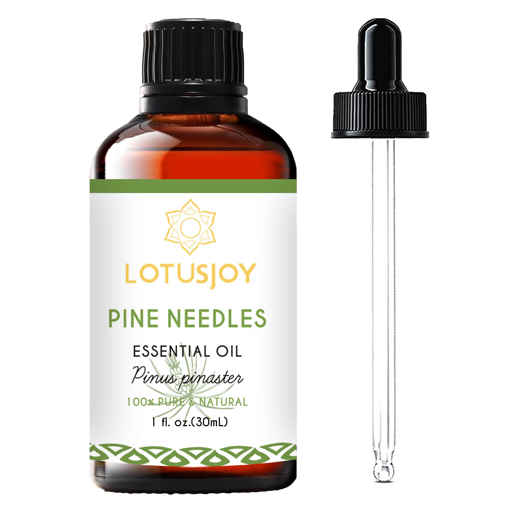 Pine Needle Essential Oil for Diffuser, Home Cleansing, Candle Soap Making, Holiday Decor - 1 Oz