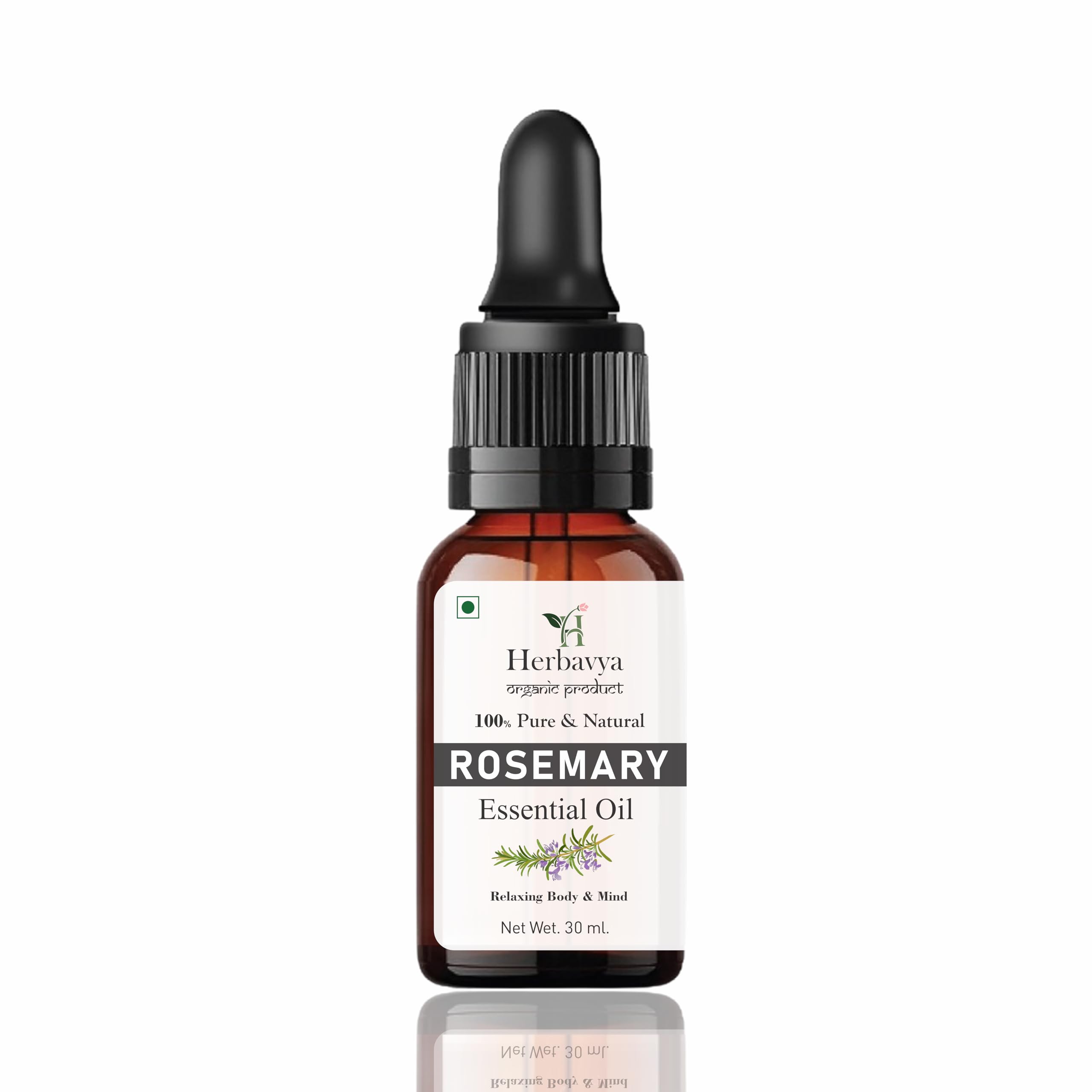 Rosemary Essential Oil for Hair Growth, Hair Fall Control, Nourishment & Strengthening, Skin Care| Clinically Tested and Ecocert Certified Organic 100% Pure & Natural Undiluted, 30ml-image-44