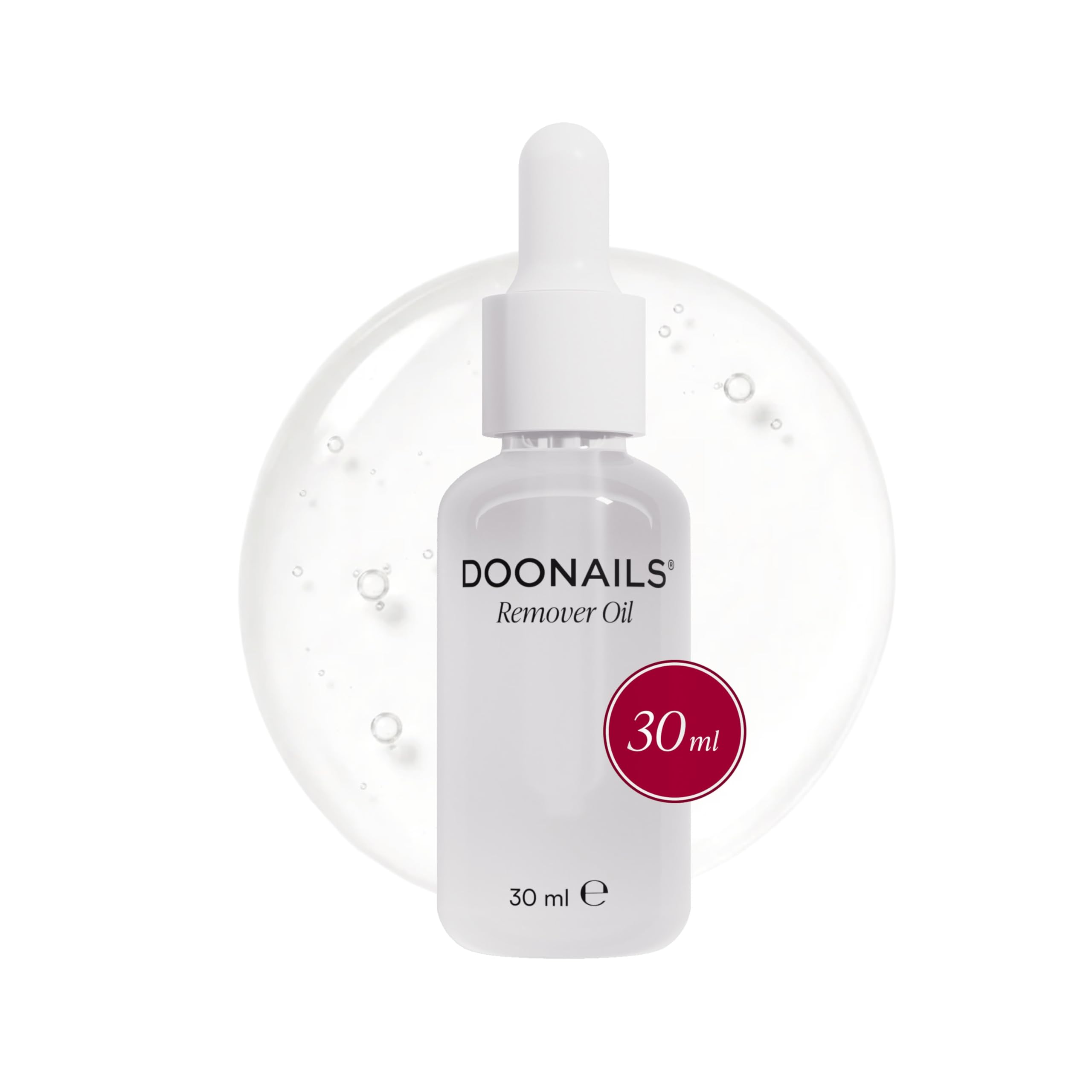 DOONAILS® Entferner Öl – Remover für Press On Nails & Gel Nail Strips – Nagelöl zur schonenden Entfernung künstlicher Nägel – ohne Lösungsmittel, Farb- & Duftstoffe – 30 ml