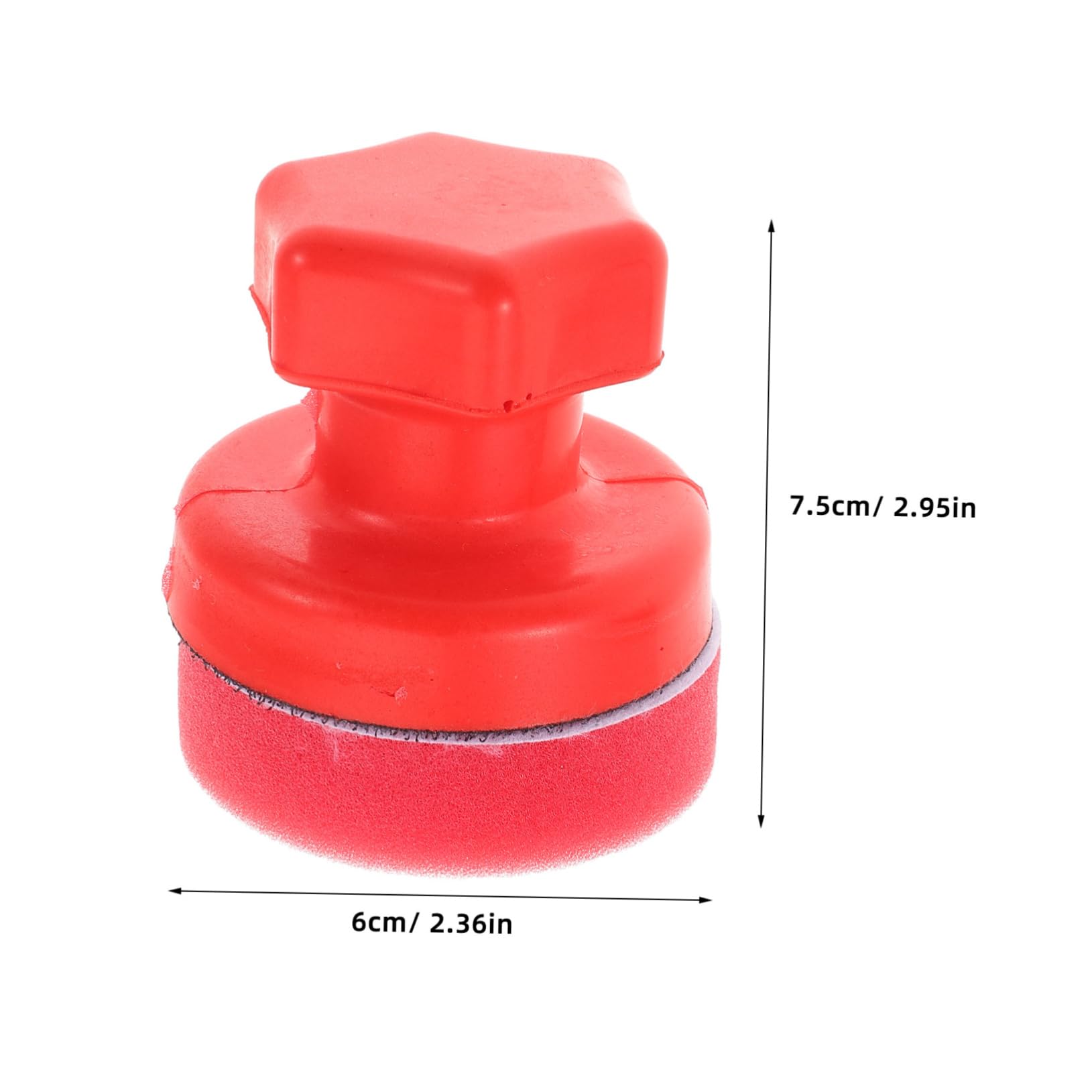 Ciieeo 1Set Handheld Car Wax Applicator Sponge Multi Functional Polishing Pads for Detailing Includes Handle and Pads for Tire Shine and Car Care