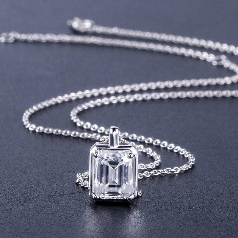 NONNYL S925 Necklace Gift for Women Wife, Womens Pendant Jewelry Wedding Anniversary, Sterling Silver Girlfriend Birthday Gifts for Her, Pendants Necklaces for Christmas Mom Gifts
