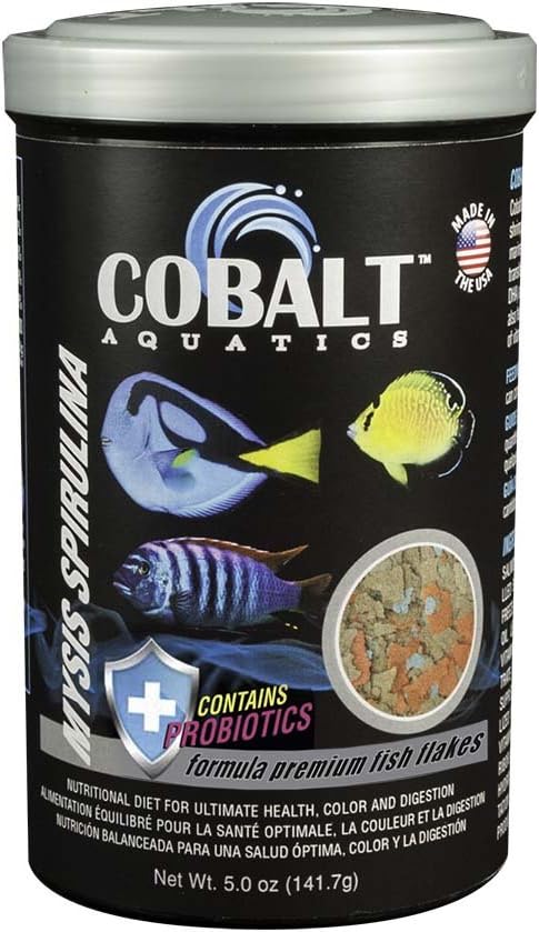 Cobalt Aquatics Mysis Spirulina Fish