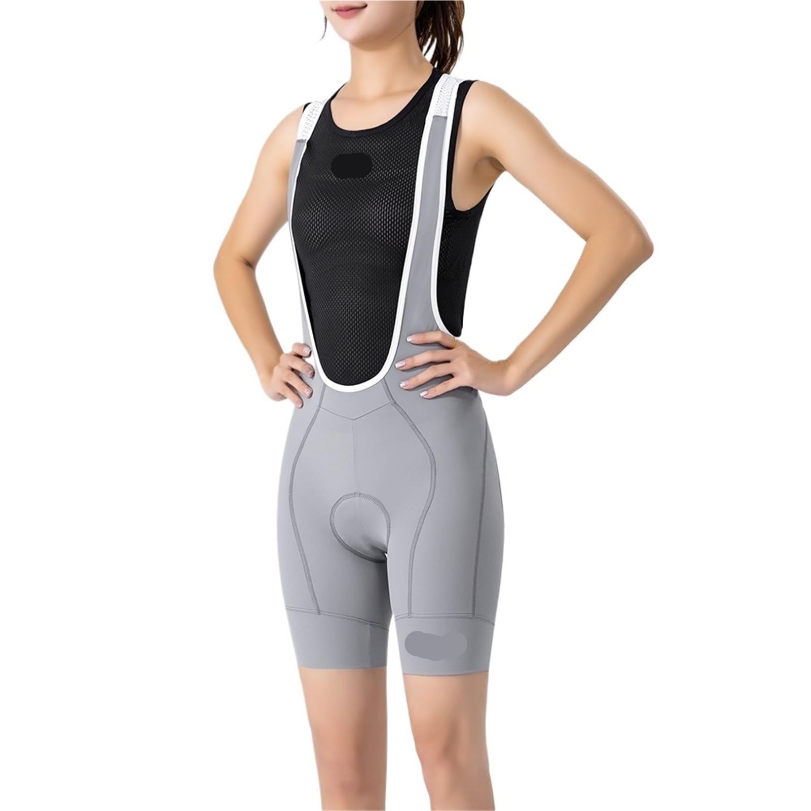 Salopette da Ciclismo, Pantaloncini Estivi Traspiranti ad Asciugatura Rapida, Abbigliamento con Grip