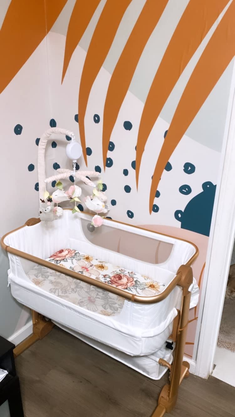 27/mo Finance KoolerThings Baby Bedside Sleeper for Baby, Easy Folding Portable