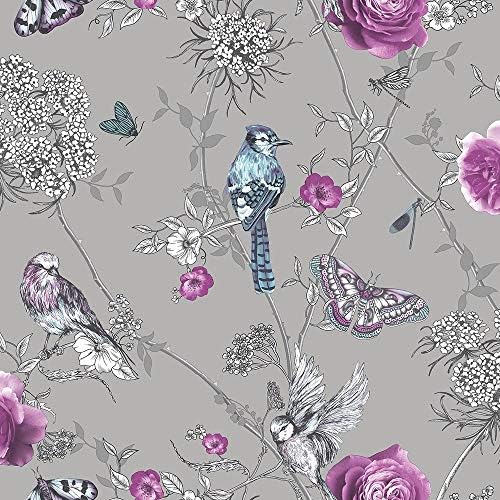 Arthouse 692403 Wallpaper, Silver, One Size