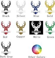 Vista 10 de Letrero de metal personalizado con apellido de cazador de ciervos, decoración de pared de caza personalizada para la habitación de los niños, regalo