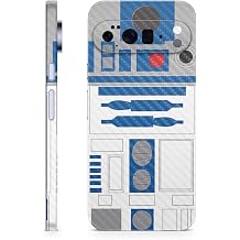 Carbon Fiber Phone Skin Compatible with Google Pixel 10 Pro XL - Cyber Bot - Premium 3M Vinyl Protective Wrap Decal Cover - Easy to Apply | Crafted in The USA by MightySkins