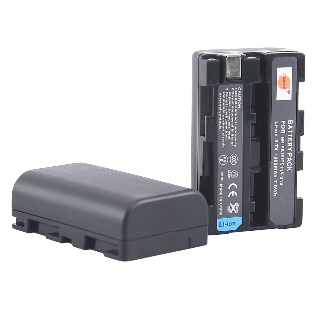 DSTE 2-Pieza NP-FS10 Batería y Cargador Compatible para Sony DCR-PC1 DCR-PC2 DCR-PC3 DCR-PC4 DCR-PC5 DSC- F505 DSC-F55 DSC-P1 DSC-P20 DSC-P30 DSC-P50