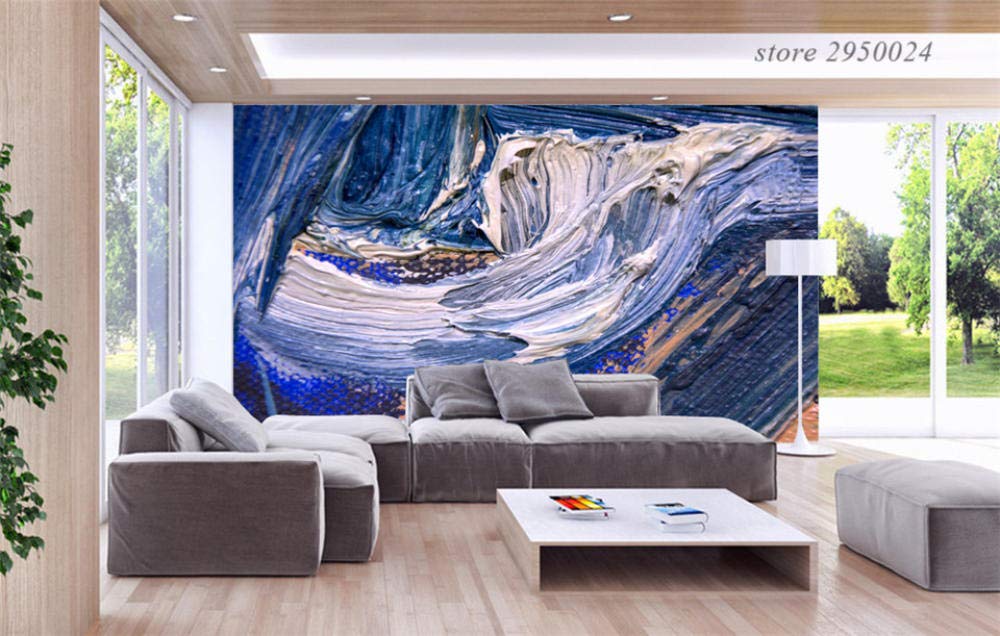Peinture murale 3D salon moderne WLLLO grand format 400x280 cm