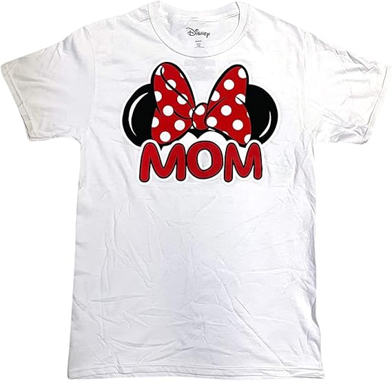 Amazon ディズニー ファミリー コレクション ホワイト ミニーマウス ママシャツ Tシャツ カットソー 通販