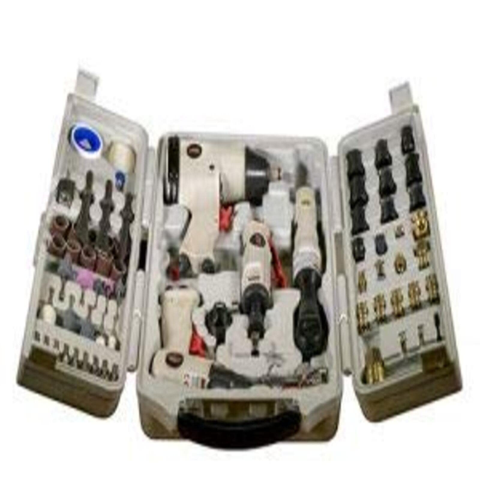 Mauk® Druckluft-Geräteset 71-tlg. – Profi Luftdruckwerkzeuge mit Schlagschrauber, Ratschenschrauber, Meißelhammer, Stabschleifer & Druckluftpistole für Werkstatt & Heimwerker