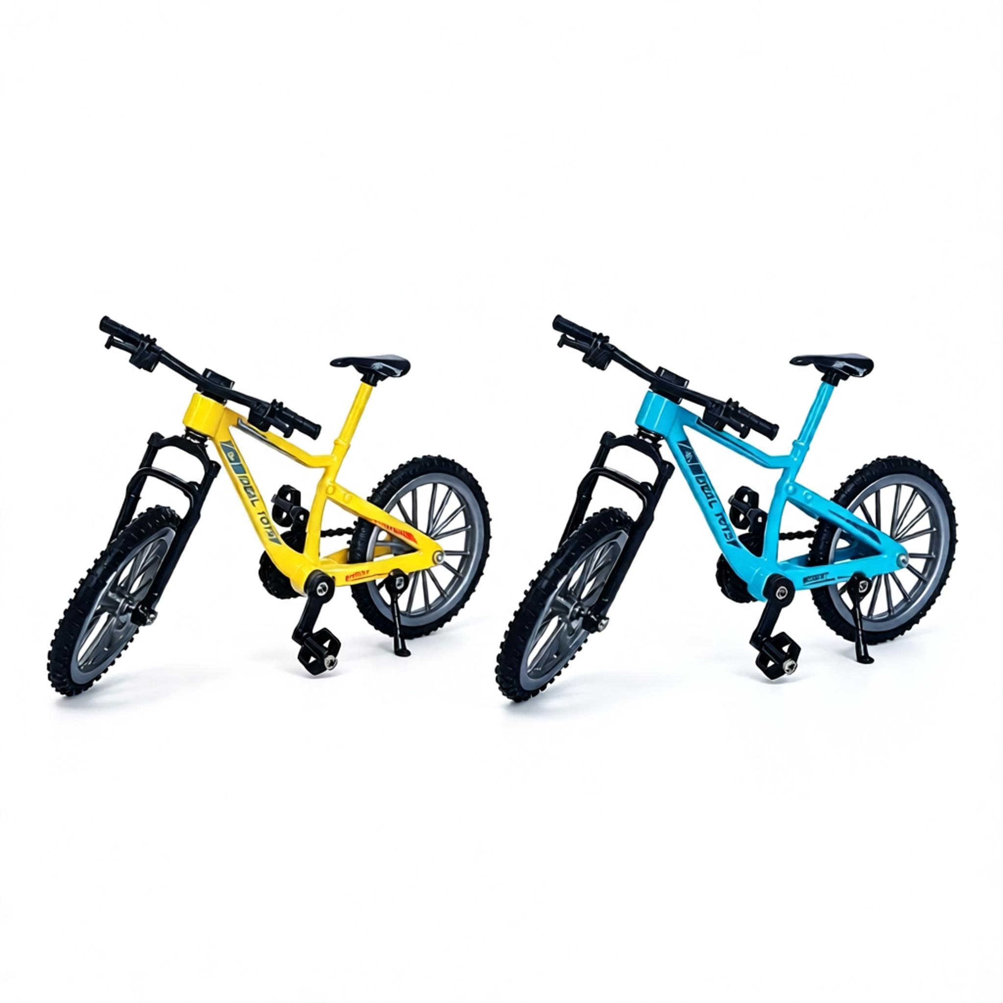 CavspkArt 1:24 Finger Mountain Bike, Mini Diecast Bike