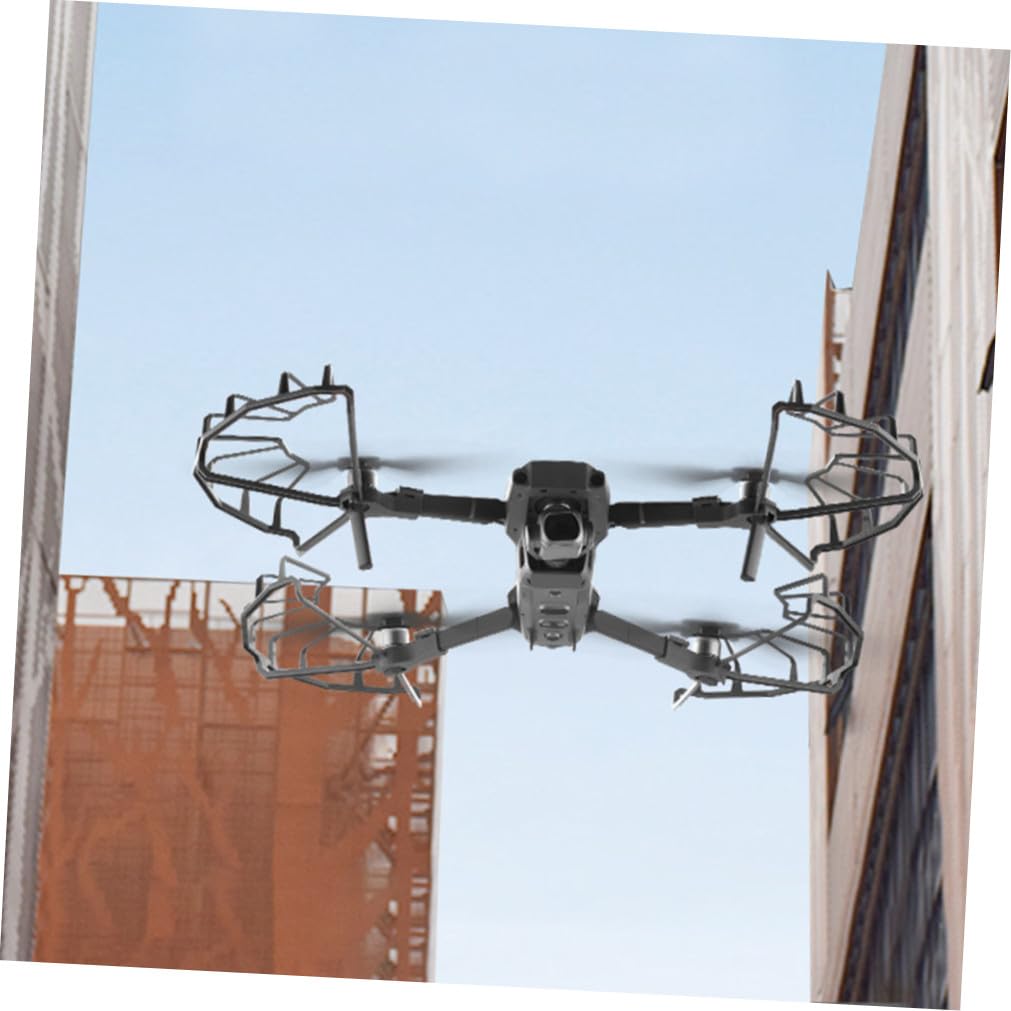 4 Piezas Protector de Hélices Anticolisión para Drones Zoom de Accesorios de Dron Diseño Absorbente de Choques Instalación